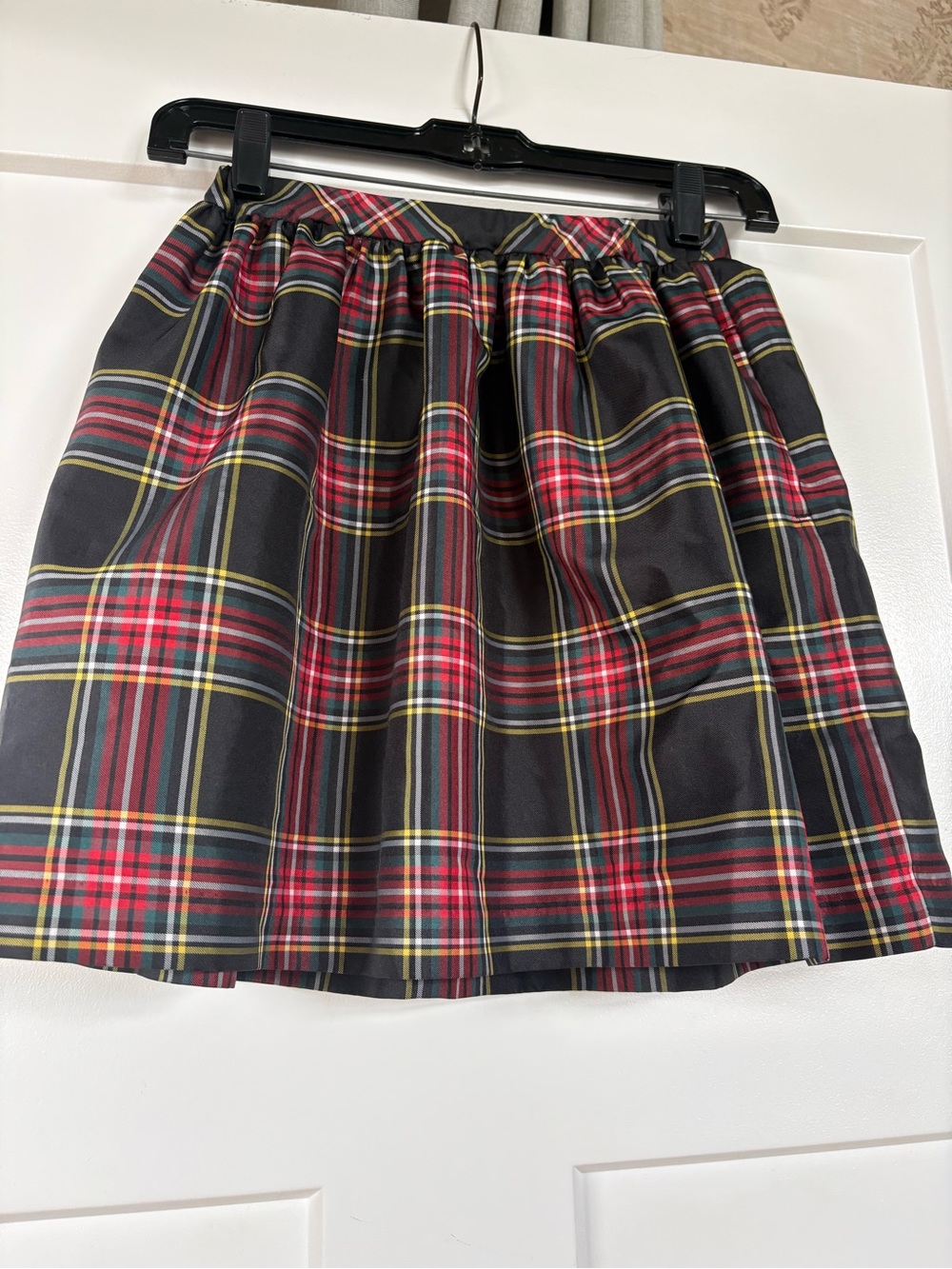 Girls Crewcuts Classic Tartan Plaid Holiday Skirt with Pockets Size 10